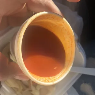 Salsa was too watered down.