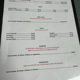 Menu Jan 2024