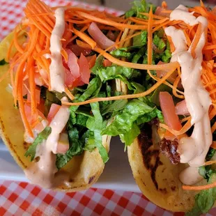 Fried Halibut tacos
