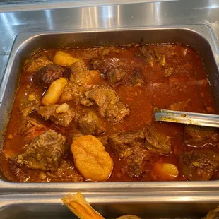 Carne  guisada rrica