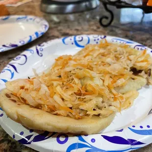 Topping. The hot sauce is a slap yo face kind of heat.