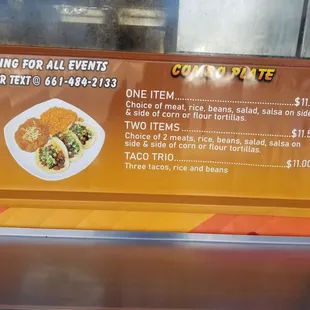 Combo Menu