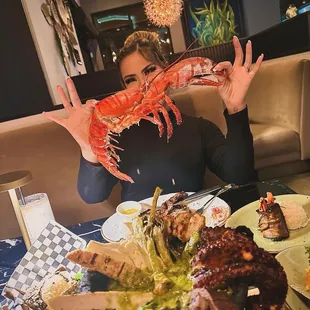 Surf &amp; Turf &amp; Molcajete