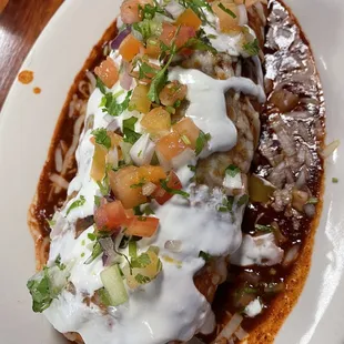 Burrito Mojado Al Pastor