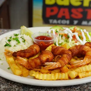 Camarones  costa azul