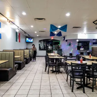 Dining Area at El Buen Sabor