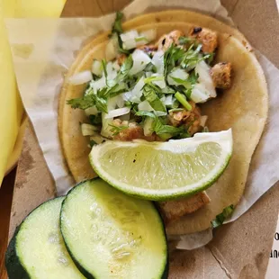 Chicken Taco Plate