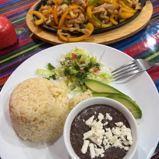 Chicken Fajita Platter