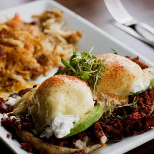 Mexican Egg Benedict