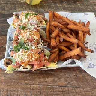 Hot & Honey Breakfast Tacos