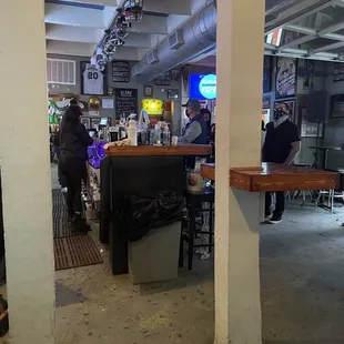 Inside view of the bar