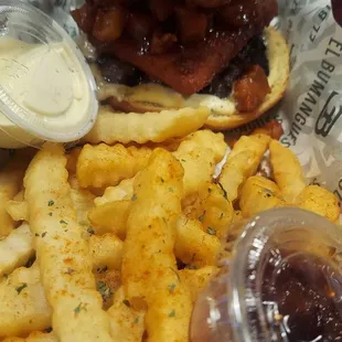 Chicharron Hamburger