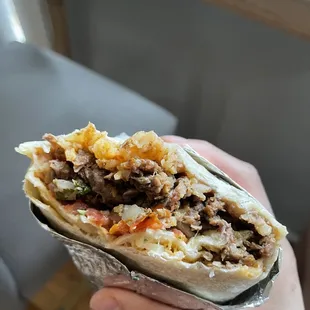 asada burrito w/ no guac