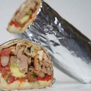 El Bronco Burrito - one of many to choose from.