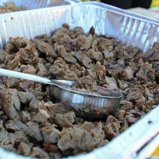 Hand cut &amp; seasoned top-quality carne asada.