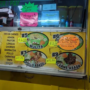 a yellow food truck