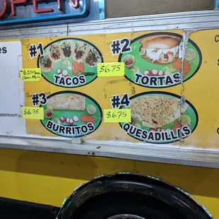 a yellow food truck