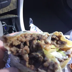 Carne asada burrito