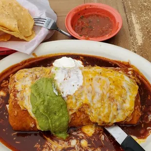 Supreme Deluxe Burrito (chicken)