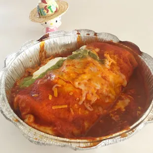 Junior deluxe burrito