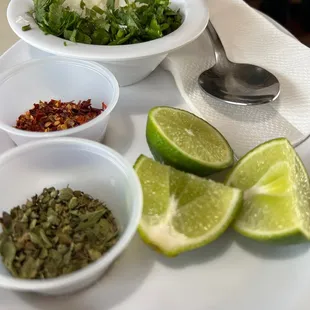 the ingredients of a mexican dish