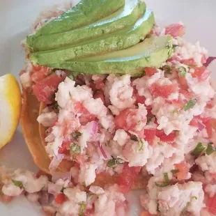 Ceviche Tostadas