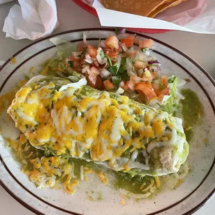 Chili Verde Burrito