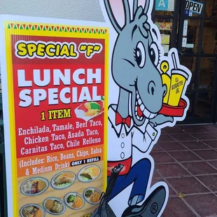 Lunch Special from 10AM-2PM  08-01-2023