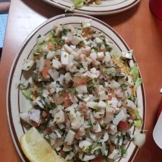Shrimp Tostada