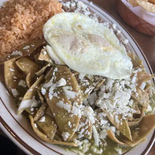 Green Chilaquiles