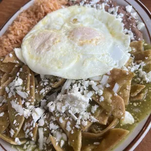 Green Chili Chilaquiles