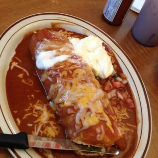 Super Carnitas Burrito