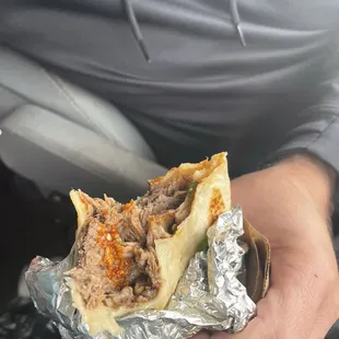 Birria burrito