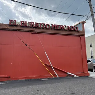 Exterior of the restaurant