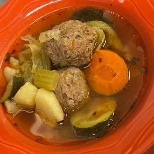 Albondigas soup!