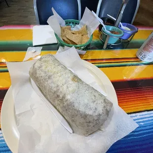 Carne asada  burrito