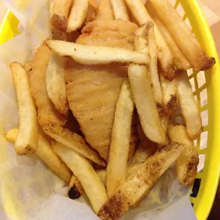 Chicken fingers and fries