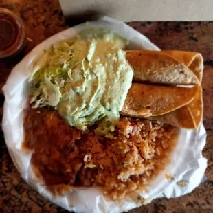 Chicken tacos! So good.