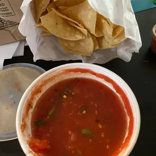 Chips and salsa