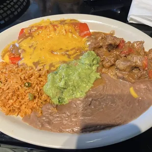 The Texas plate