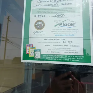 Green passing rate. Saw this February 21, 2023.