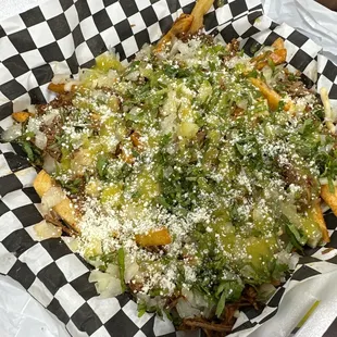 Birria loco Fries