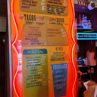 An extensive menu for us carnivores. The ingredients are so fresh that either menu would suffice.