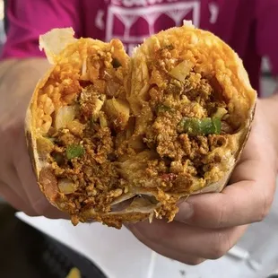 Chorizo Breakfast Burrito