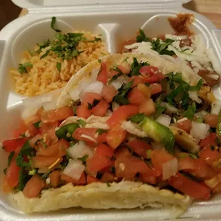 Rice and Bean Burrito--