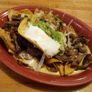 Nachos Reales - steak
