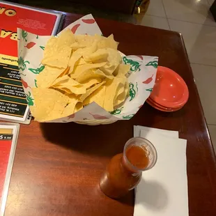 Chips and salsa