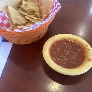 Chips and salsa