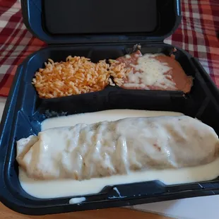 a meal in a plastic container