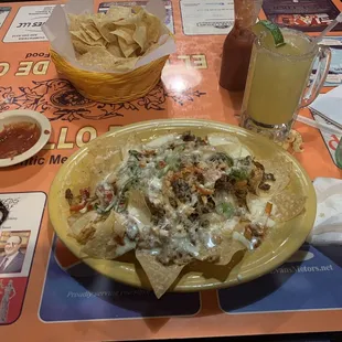 Combo fajita nachos $1.99 Margarita!